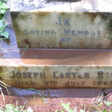 RAW Joseph Carter -1863