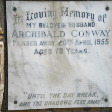 CONWAY Archibald -1955