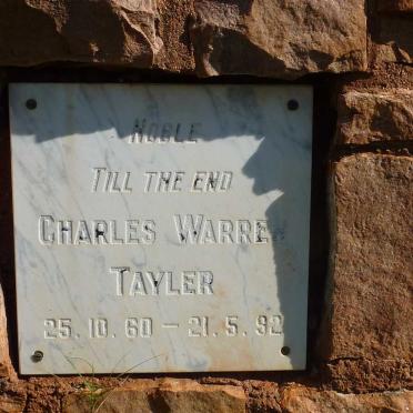 TAYLER Charles Warren 1960-1992