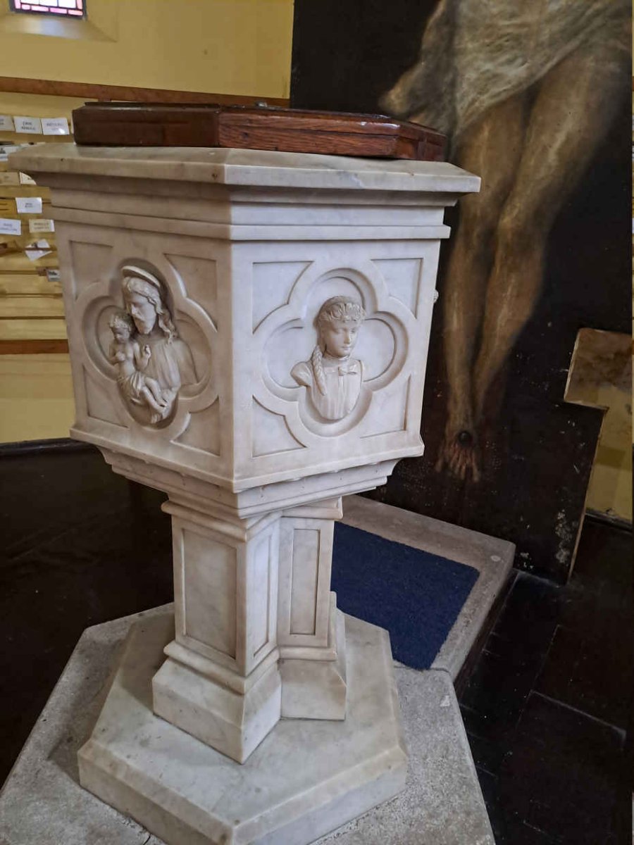 DICKINSON family _3 (Refer to the framed information Baptismal Font memorial on the DICKINSON family)