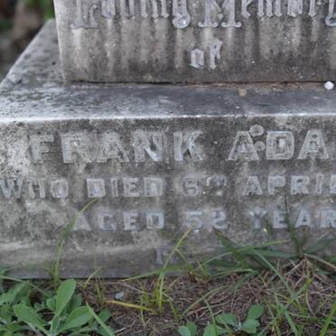 ADAMS Frank -1914 