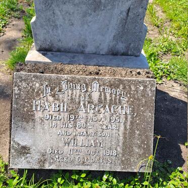 ARCACHE Habil -1951 :: ARCACHE William -1918