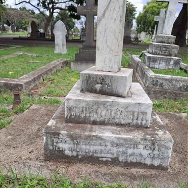 ALEXANDER Thomas O. 1848-1903 & Ann -1943 _2