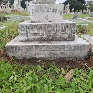 BROWNE Robert William -1902