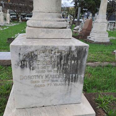 BURDEN James Ernest -1961 :: BURDEN Dorothy Maude -1972