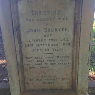 BRUNYEE Christina -1890