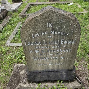 COCHRANE Louisa Emma :: COCHRANE Lillian Thelma