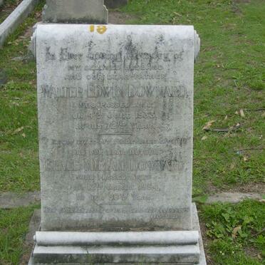 DOWNARD Walter Edwin -1933 &amp; Grace Miriam -1954