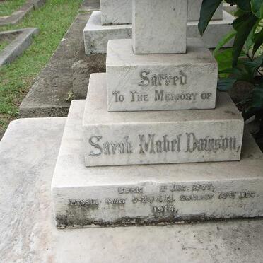 DAWSON Sarah Mabel 1887-1914