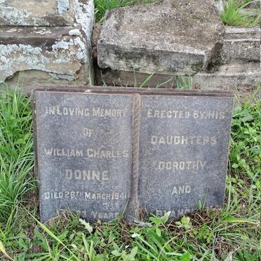 DONNE William Charles -1941