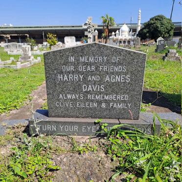 DAVIS Harry :: DAVIS Agnes