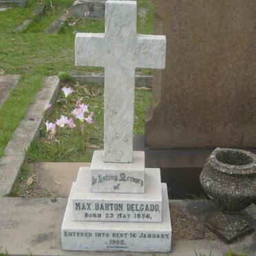 DELGADO Max Barton 1858-1902