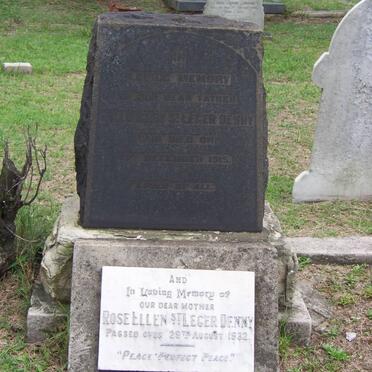 DENNY Willoughby, St. Leger -1915 &amp; Rose Ellen -1932