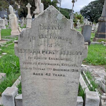 ELLIOTT Edward Percy -1918