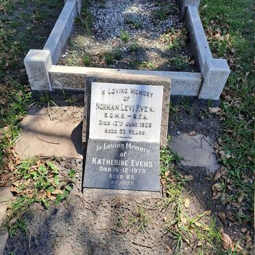 EVENS Norman Levi -1926 & Katherine -1979