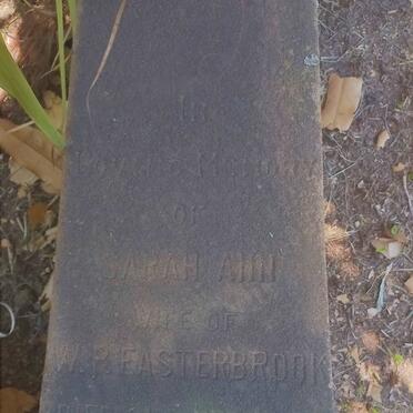 EASTERBROOK Sarah Ann -1917