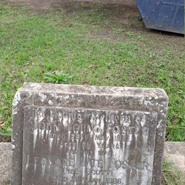 FOSTER John Young -1961 & Leonore Kate nee SCOTT -1966