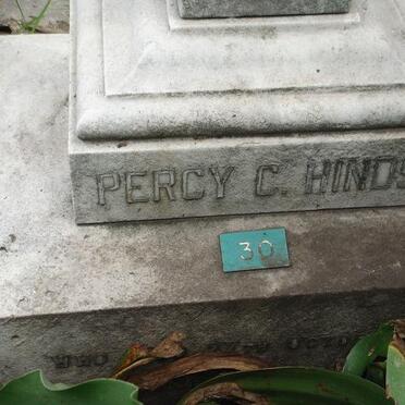 HINDS Percy C.  -1901