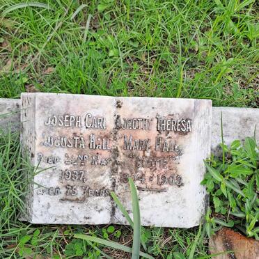 HALL Joseph Carl Augusta -1937 :: HALL Dorothy Theresa Mary 1904-1909