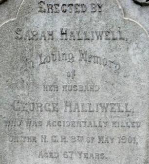 HALLIWELL George -1901