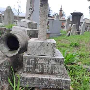 HOLLAND Ernest Sidney 1918-1918