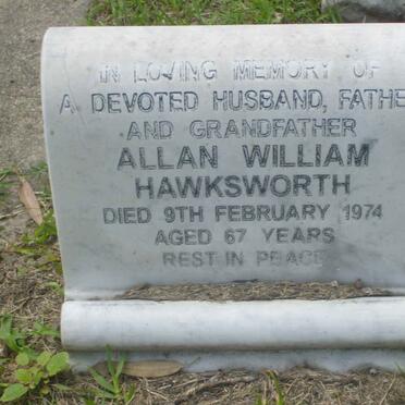 HAWKSWORTH Allan William -1974