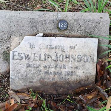 JOHNSON Esweld -1923