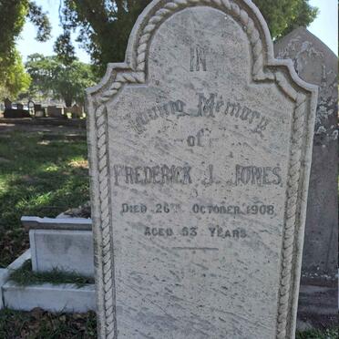 JONES Frederick J. -1908