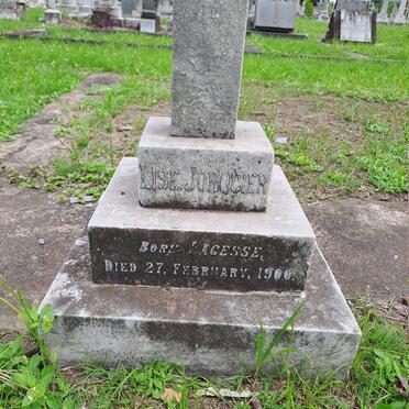 JONQUIER Lise nee LAGESSE -1900