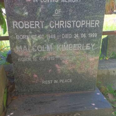 JENKS Malcolm Kimberley 1915-2001 :: JENKS Robert Christopher 1948-1999