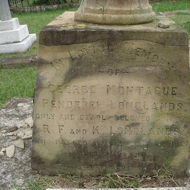 LONGLANDS George Montague Penderel -192?