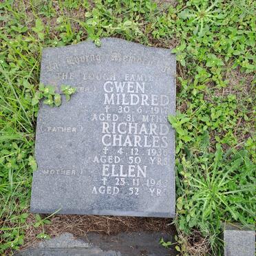 LOUCH Richard Charles -1936 & Ellen -1943 :: LOUCH Gwen Mildred -1917 _2