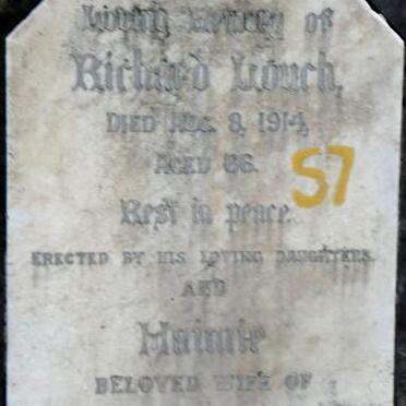 LOUCH Richard -1914 :: LOUCH Maimie -1945