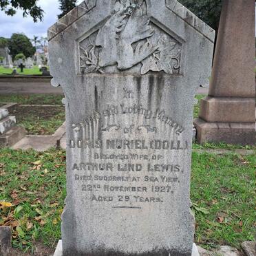 LEWIS Doris Muriel -1927