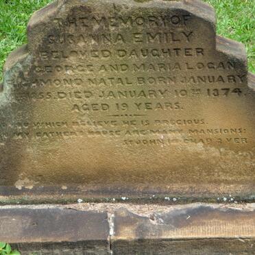 LOGAN Susanna Emily 1855-1874