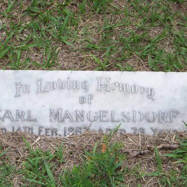 MANGELSDORF Carl -1967