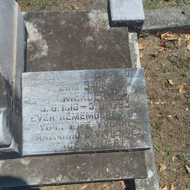 MERCER Eric Brian 1916-1995