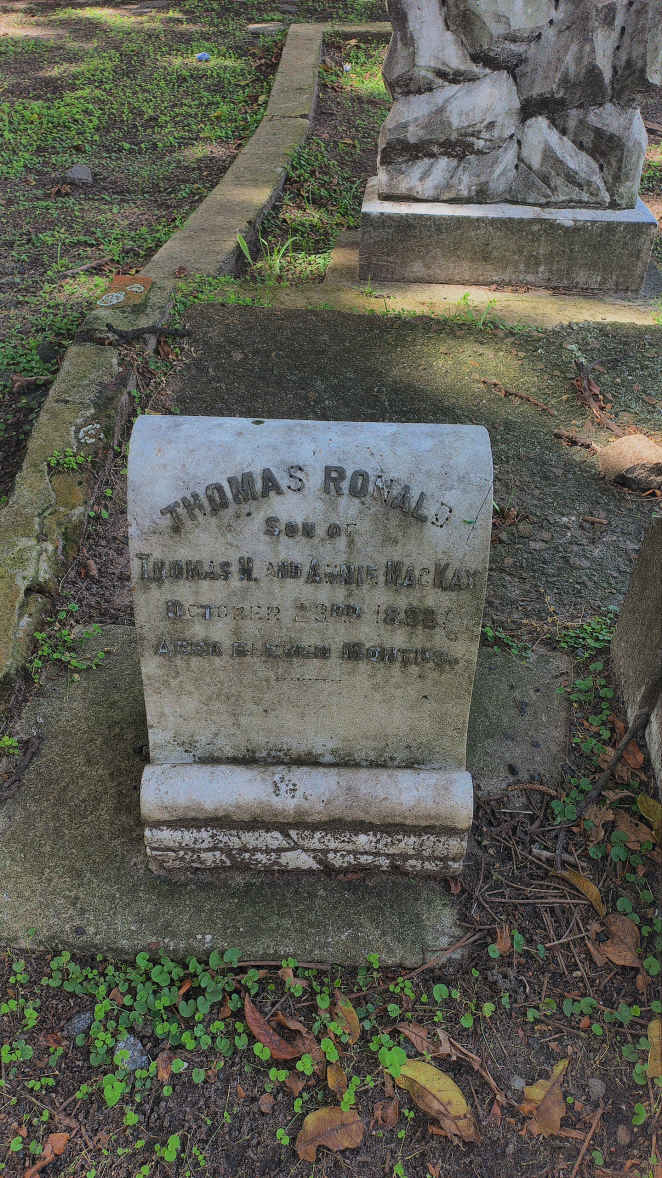 MACKAY Thomas Ronald -1898
