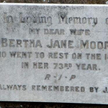 MOORE Bertha Jane -1955