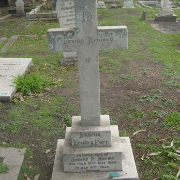 MACKIE Isabella Hendry nee PARR -1906