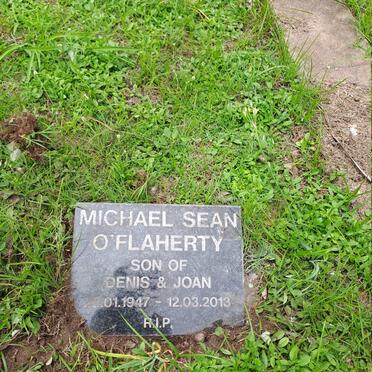 O'FLAHERTY Michael Sean 1947-2013