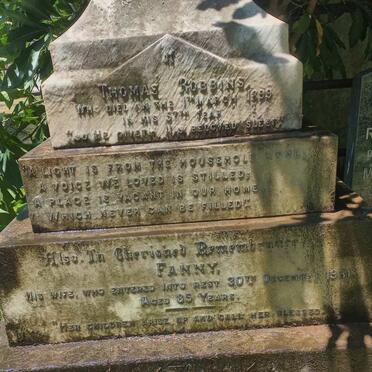 ROBBINS Thomas -1899 & Fanny -1931