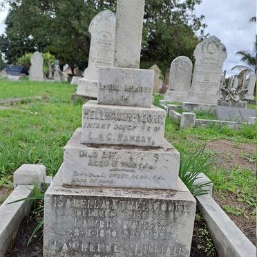 RAMSAY Lawrence William -195? & Isabella Ethel Coote -1957 :: RAMSAY Helen Audrey -1917 