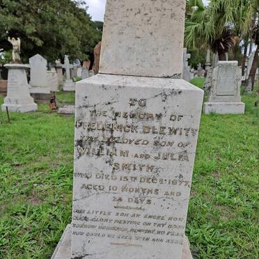 SMITH Frederick Blewitt -1877