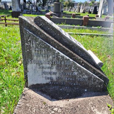 SYMES Henry -1943 & Mary Elizabeth -1921 & Selina Catherine -1937 _1