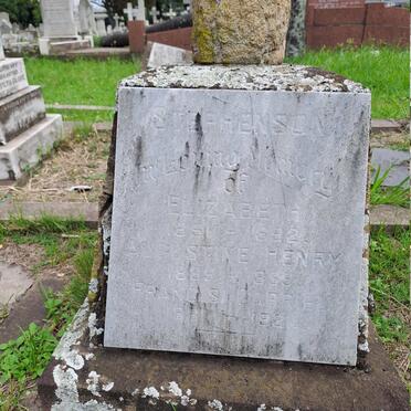 STEPHENSON Elizabeth 1851-18?2 :: STEPHENSON Augustine Henry 18??-18?? :: STEPHENSON Francis Gabriel 188?-1921