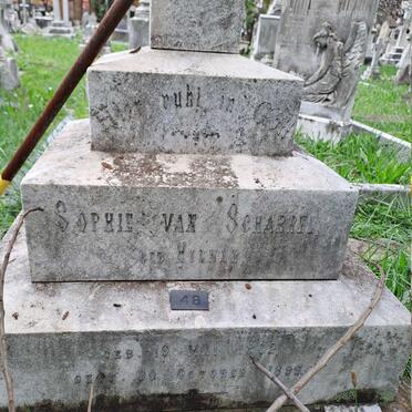 SCHARREL Sophie, van 1862-1899