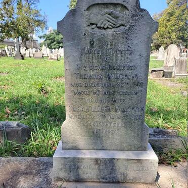 VAUGHAN Thomas -1916 & Susan Ellen -1955 :: MILLER Thomas Leonard -1964