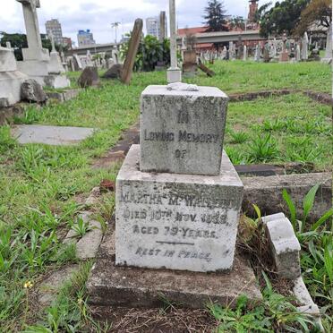 WALLETT Matha M. -1938