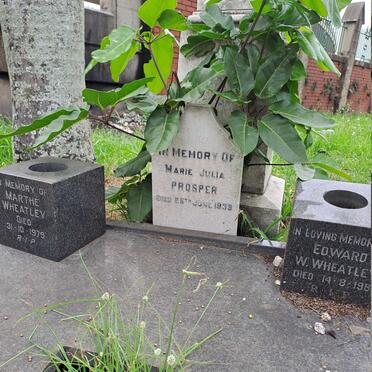 WHEATLEY Marthe -1979 :: PROSPER Marie Julia -1939 :: WHEATLEY Edward W. -1984 _1
